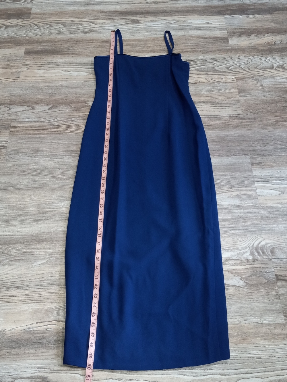 Elegant Blue Beaded Women's Dress with Jacket - Picture 13 of 16